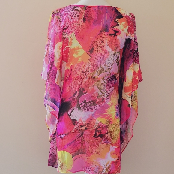 Kenneth cole animal print swim cover size medium - Picture 6 of 8